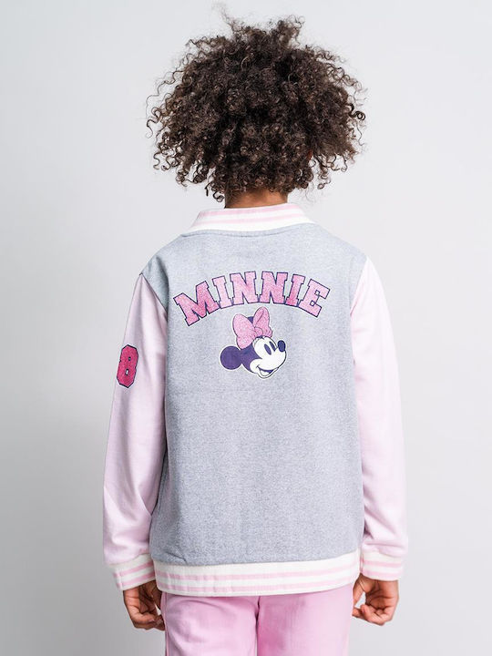 Minnie Mouse Παιδικό Bomber Γκρι