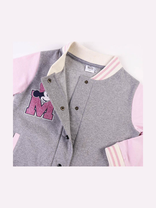 Minnie Mouse Παιδικό Bomber Γκρι
