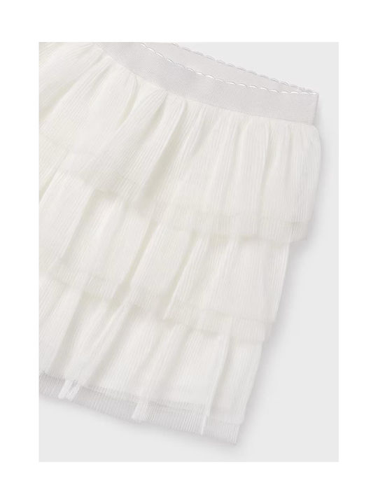 Mayoral Kids Skirt Ecru