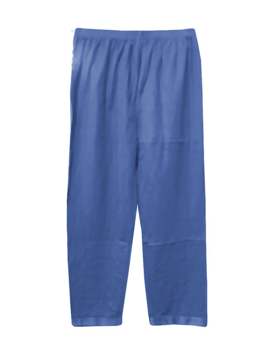 Cootaiya Men's Winter Cotton Pajamas Set BLUE