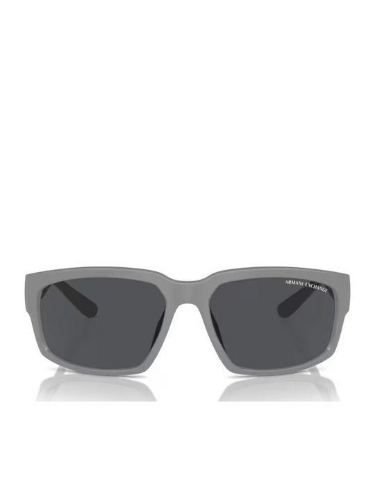 Armani Exchange Unisex Sonnenbrille mit Gray Kunststoff Gestell und Gray Linse AX4142SU 818087