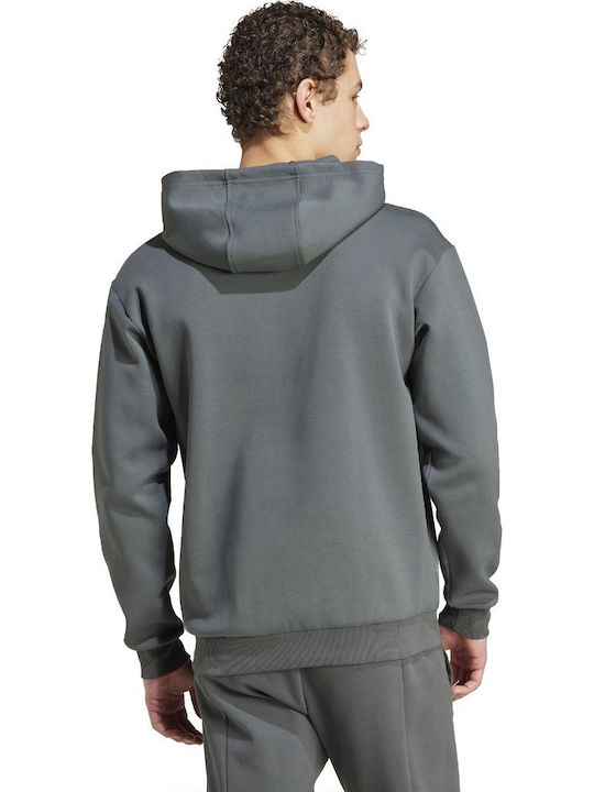adidas Future Icons Badge of Sport Khaki with Hood