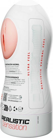 Alive - Maxi Flex Masturbator masculin vaginal de sex masculin Dimensiunea L