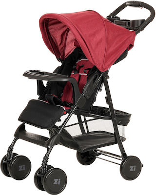 Zizito Switzerland Adel Umbrella Stroller Suitable from 6+ Months Red 5.9kg