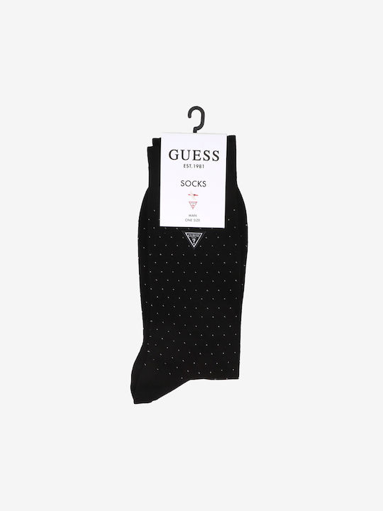 Guess Herren Gemusterte Socken Schwarz 1Pack Guess Herren Gemusterte Socken Schwarz 1Pack