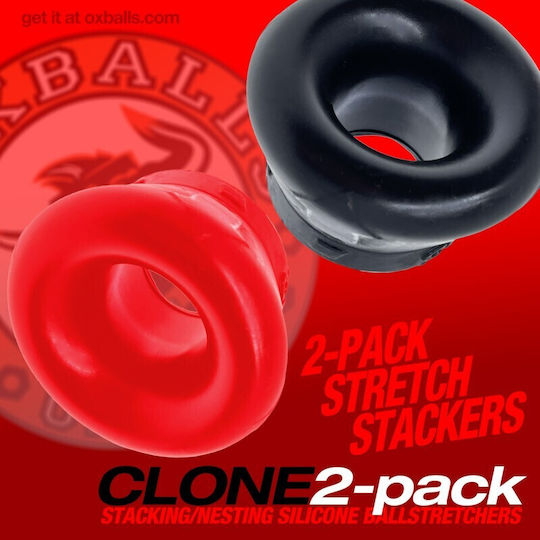 Oxballs Cock Ring Schwanz Silikon Schwarz