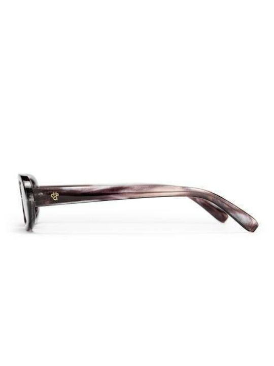 Chpo Unisex Sunglasses with Gray Plastic Frame and Gray Lens 16134MA