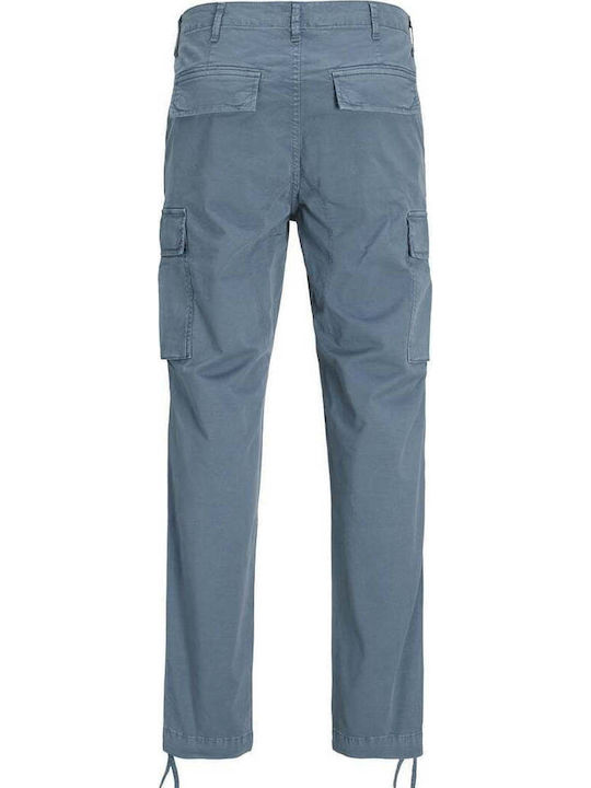 Hose Cargo Elastisch in Lockere Passform Blue Mirage