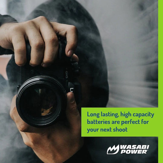 Wasabi Διπλός Φορτιστής Μπαταρίας Συμβατός με Panasonic 610074886587