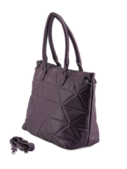 Diana & Co Women's Bag Shopper Shoulder Purple