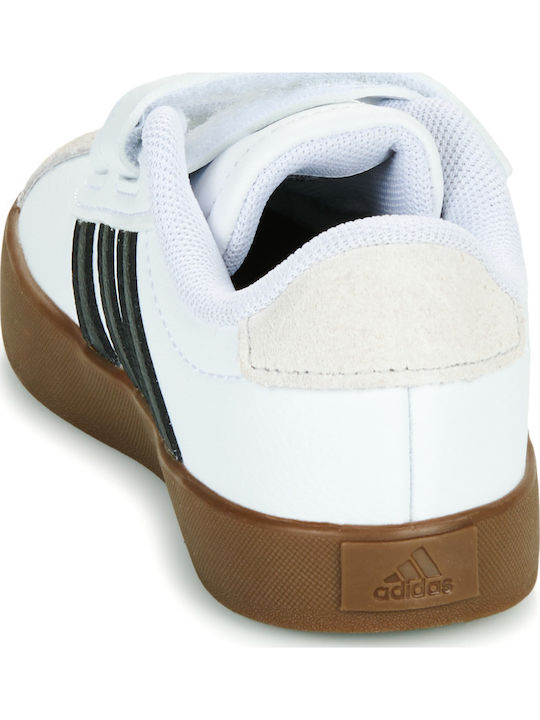 VL Court 3.0 Cf I Kids Sneakers with Scratch White