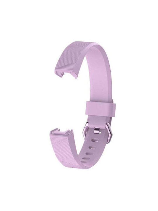 Thermoplastic Elastomer Strap For Fitbit/fitbit Alta And Alta Hr - Purple, L