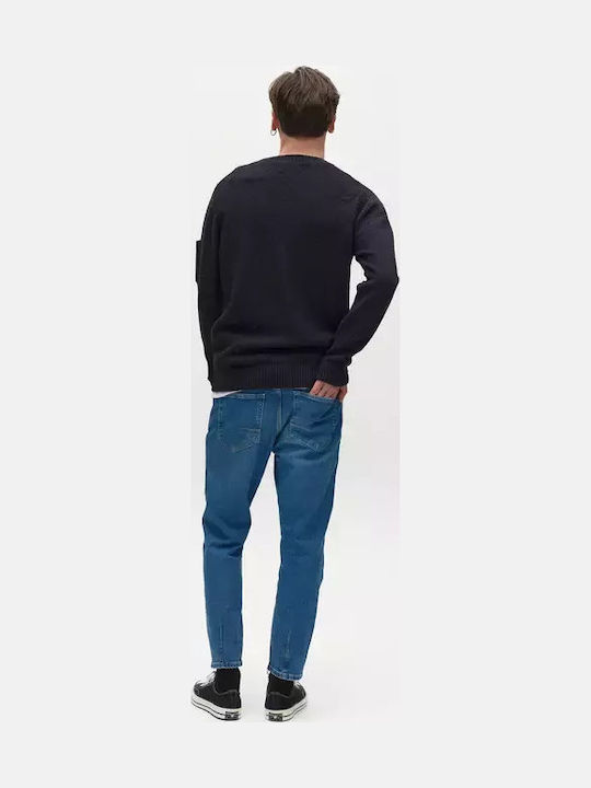 Gabba Ανδρικό Παντελόνι Τζιν Relaxed Fit Tapered Μπλε