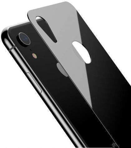 Baseus Glass Protector Protecție Cameră Tempered Glass Black pentru iPhone XR