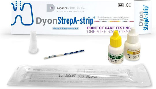 DyonMed Strep A Τεστ Στρεπτόκοκκου 1τμχ