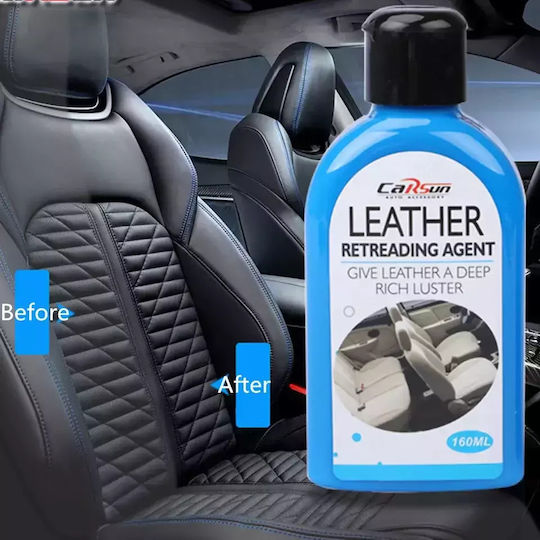 Carsun Комплект за Почистване Shine и Защита на Кожени Части на Автомобил 160ml