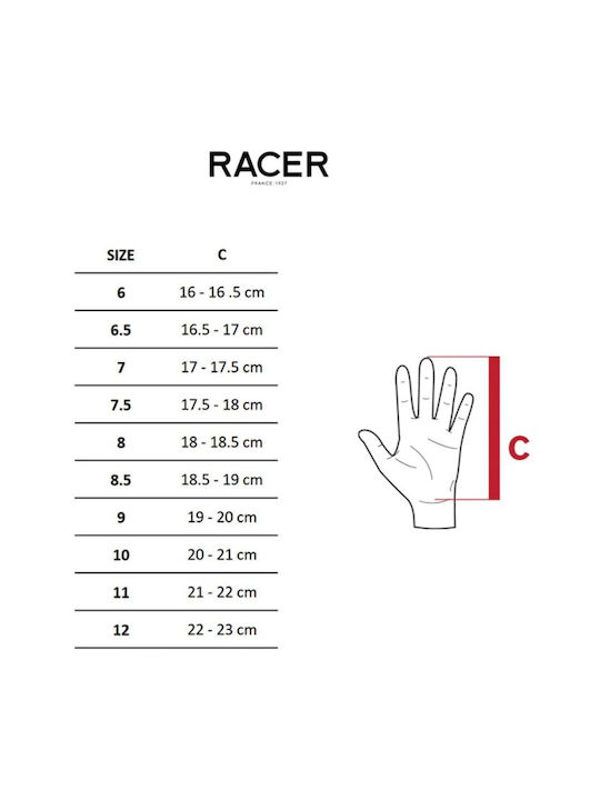 Racer Aurore 10 Kids Ski & Snowboard Gloves Gray