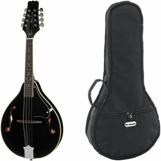 Harley Benton Căști Mandolină HBMA-50 BK cu Corp Plat