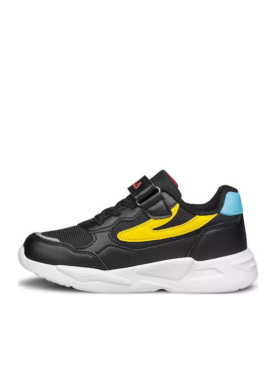 Willington V Kids Sneakers with Scratch Black