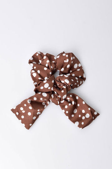 Potre Scrunchie Καφέ