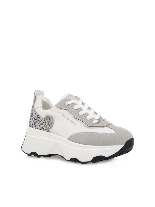 Renato Garini Damen Sneakers White Grey