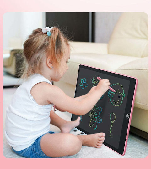 LCD Tableta de scris 16" Roz