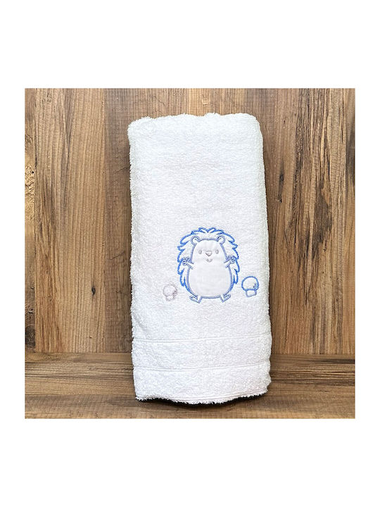 Bunny Bebe Baby Body Towel Hedgehog Bay Leaf Mint Weight 500gr/m²