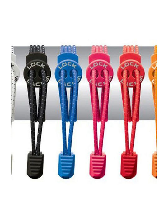 Lock Laces Original Shoelaces Elastic Gray 2pcs 122cm