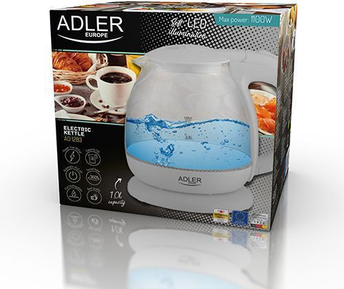Adler Βραστήρας 1lt 1100W Γκρι