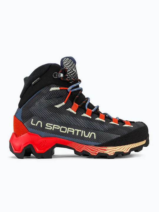 La Sportiva Aequilibrium Hike Women's Hiking Shoes Waterproof with Gore-Tex Membrane Black