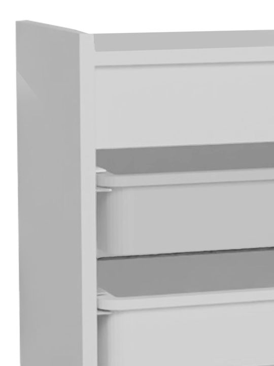 Toyli Wooden Storage Drawers L45xW30xH78cm