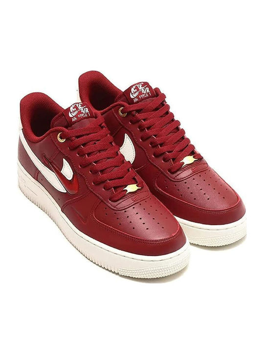 Air Force 1 '07 PRM 40th Anniversary Herren Sneakers Eam Red / Sail / Gym Red-team Red
