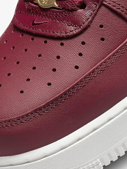 Air Force 1 '07 PRM 40th Anniversary Herren Sneakers Eam Red / Sail / Gym Red-team Red