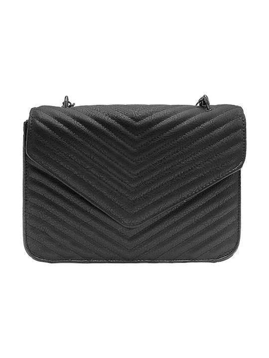 Gift-Me Leather Women's Bag Shoulder Black