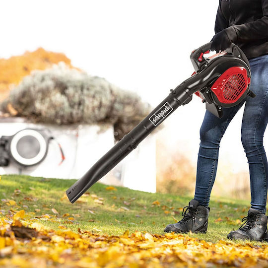 Scheppach Blower / Vacuum Handheld Gasoline 25.4cc with Maximum Air Speed 295km/h