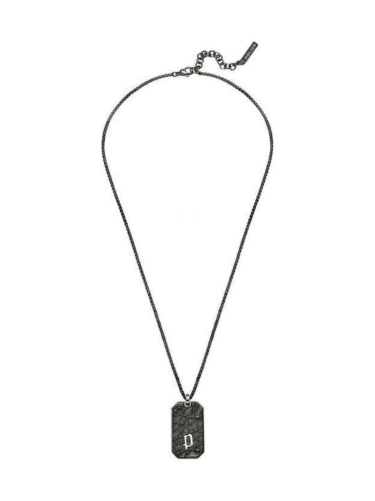Police Wire Halskette Ausweis aus Stahl