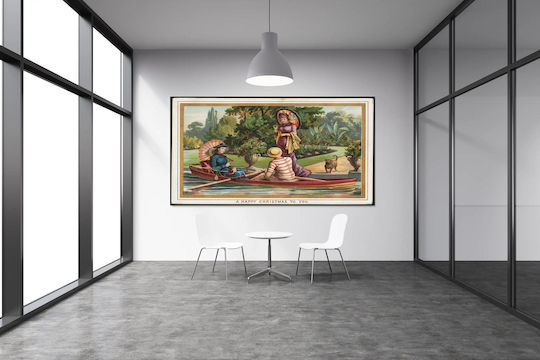 A Happy Christmas To You Πίνακας σε Καμβά 150x100cm