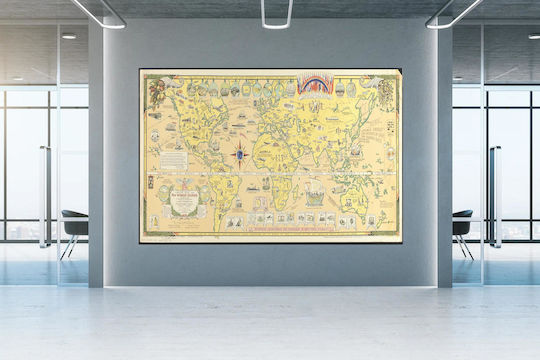 Paths Gemälde auf Leinwand 65x40cm