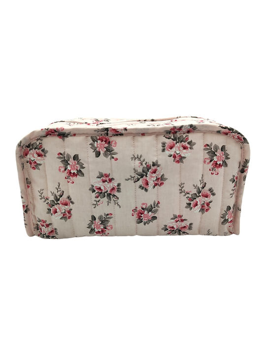 Amaryllis Slippers Toiletry Bag in Pink color