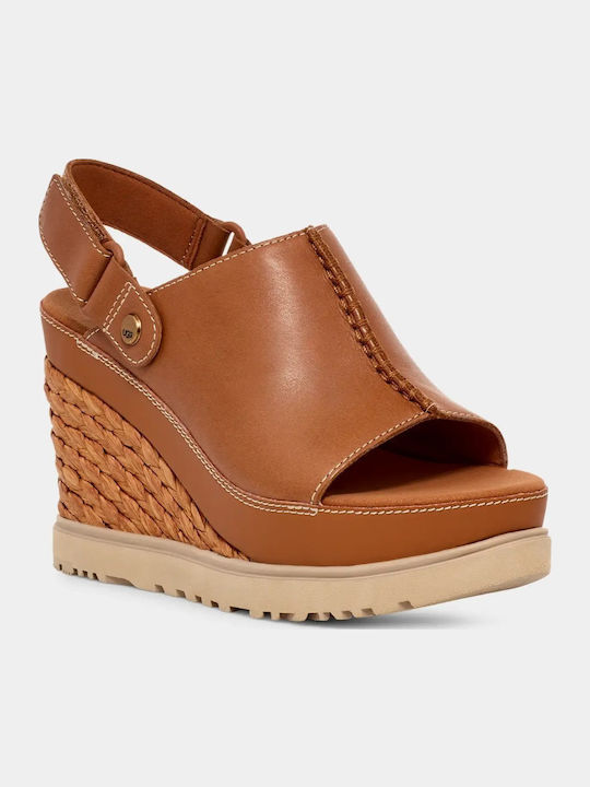 Abbot Women's Platform Shoes Tabac Brown