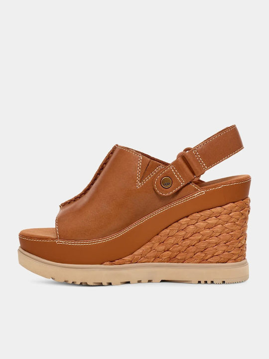 Abbot Women's Platform Shoes Tabac Brown