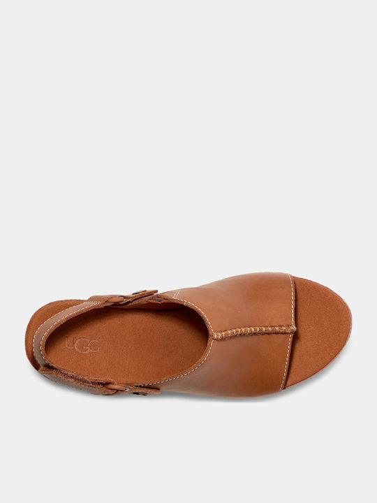 Abbot Women's Platform Shoes Tabac Brown