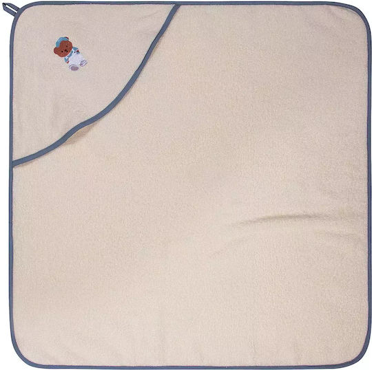 Greenwich Polo Club Baby-Badetuch mit Kapuze 80x80cm