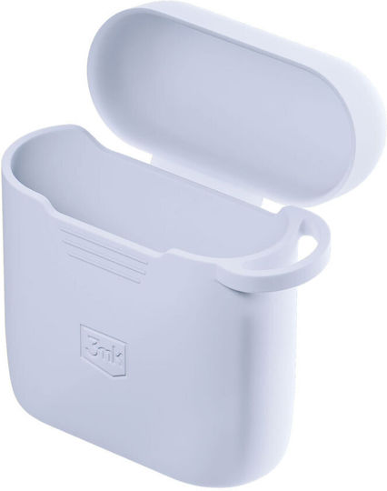 3MK Калъф в Бял цвят за Apple AirPods 1 / AirPods 2