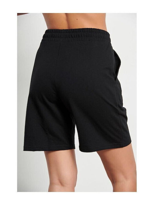 BodyTalk Women's Sporty Bermuda Shorts BLACK