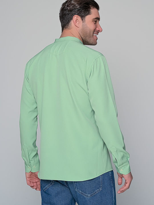 Ben Tailor Men's Shirt Long Sleeve Green