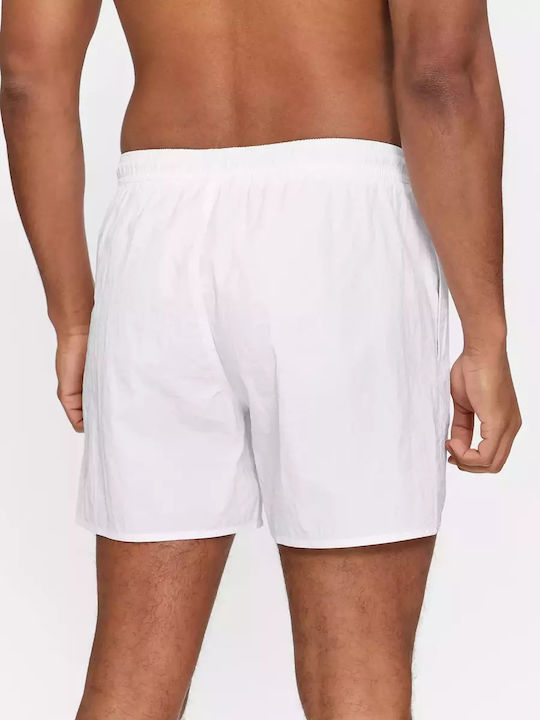 Emporio Armani Herren Badebekleidung Shorts Weiß