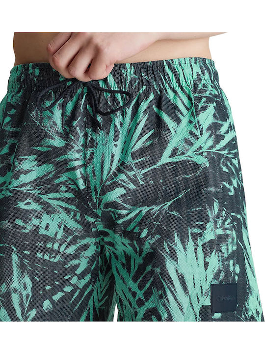 Men's Swimwear Shorts Blue with Patterns