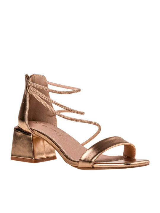 Rose Gold Sandals