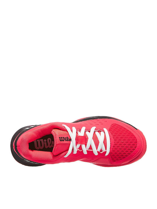 Rush Pro L Kinder Sportschuhe Tennis mit Schnürsenkeln Diva Pink / Black / White